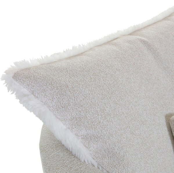 KŘESLO, textil, bílá Carryhome - Křesla klasická