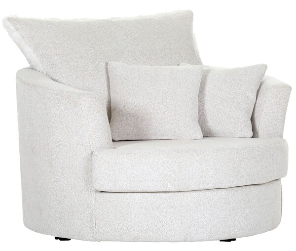 KŘESLO, textil, bílá Carryhome - Křesla klasická
