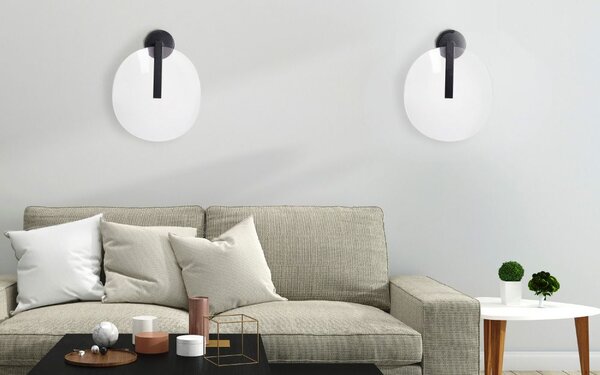 Toolight Toolight, LED nástěnné svítidlo 5W APP1313-W, černá, OSW-00926