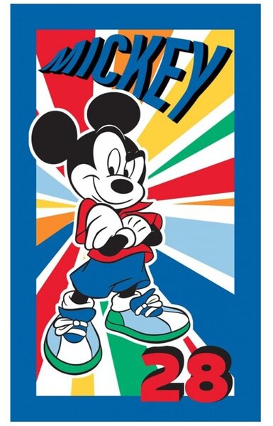 Dětský / chlapecký ručník Frajer Mickey Mouse - Disney - 100% bavlna, froté s gramáží 320 gr./m² - 30 x 50 cm