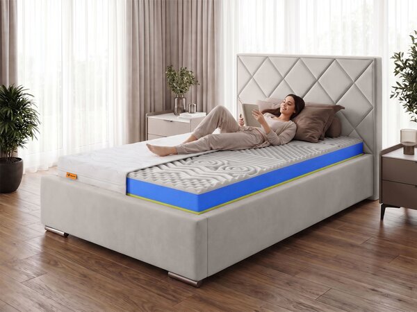 Wilsondo Pěnová matrace Favorit Plus 80x200 - potah Aloe Vera WHITE