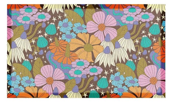 Rohožka z recyklovaného plastu 40x70 cm Elizabeth Olwen – Artsy Doormats