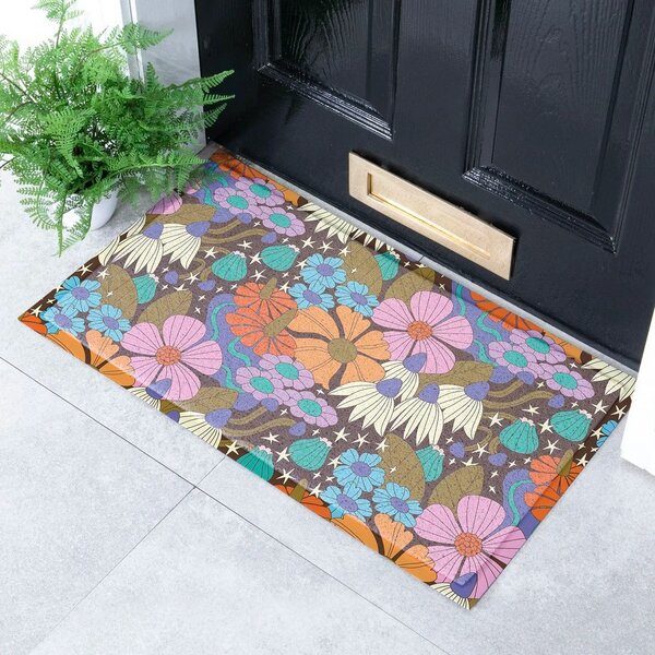 Rohožka z recyklovaného plastu 40x70 cm Elizabeth Olwen – Artsy Doormats