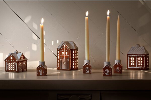 Keramický adventní svícen Gingerbread – Kähler Design