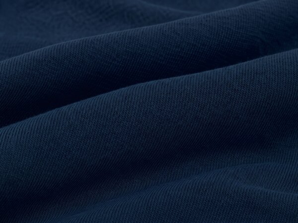 Jersey prostěradlo COMFORT z česané bavlny – tmavě modré 90x200 cm