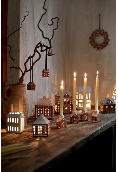 Keramické vánoční ozdoby v sadě 2 ks 5 cm Gingerbread – Kähler Design