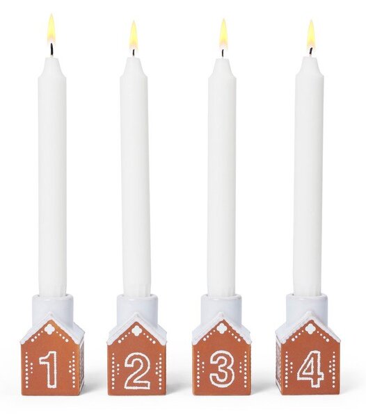 Keramický adventní svícen Gingerbread – Kähler Design