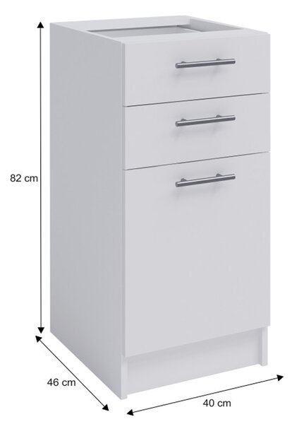 Dolní kuchyňská skříňka Flor S-40 SZ2