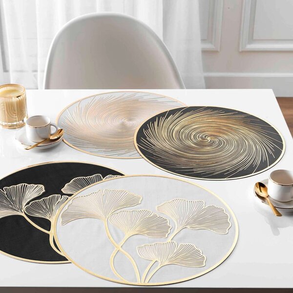 Plastové prostírání ø 38 cm Ginkobello – douceur d'intérieur