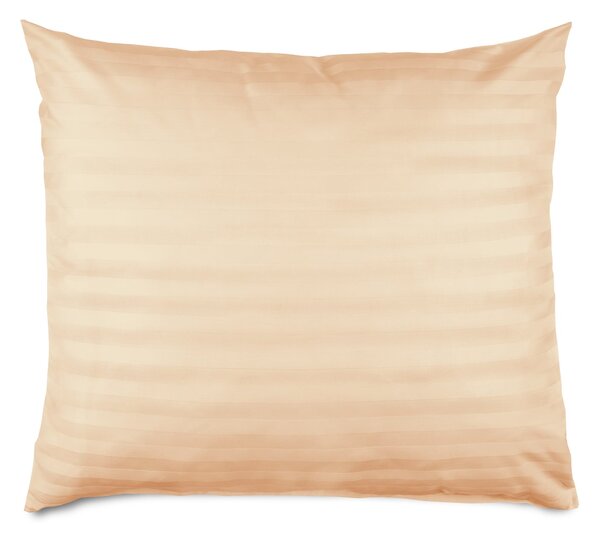 BAMBUSOVÝ POVLAK NA POLŠTÁŘ STRIPE BEIGE 50X60 CM BÉŽOVÁ