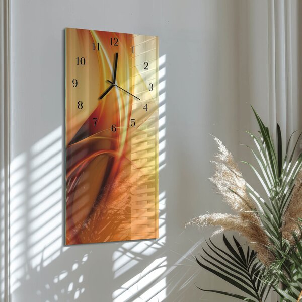 Skleněné hodiny vertikální Vzor zsppc-30x60-00179532