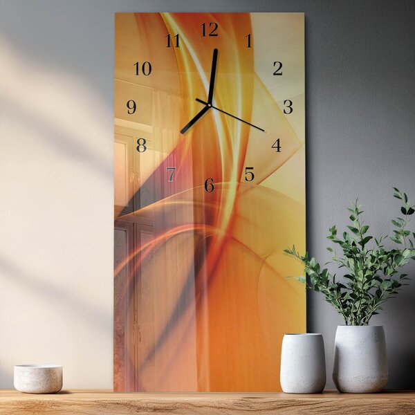 Skleněné hodiny vertikální Vzor zsppc-30x60-00179532