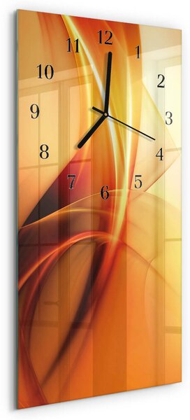 Skleněné hodiny vertikální Vzor zsppc-30x60-00179532
