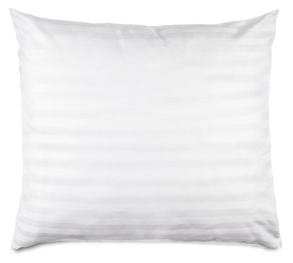 BAMBUSOVÝ POVLAK NA POLŠTÁŘ STRIPE WHITE 50X60 CM BÍLÉ