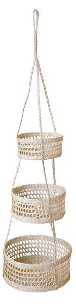 Závěsné přírodní košíky z mořské trávy - Ø32*115 cm - Chic Antique