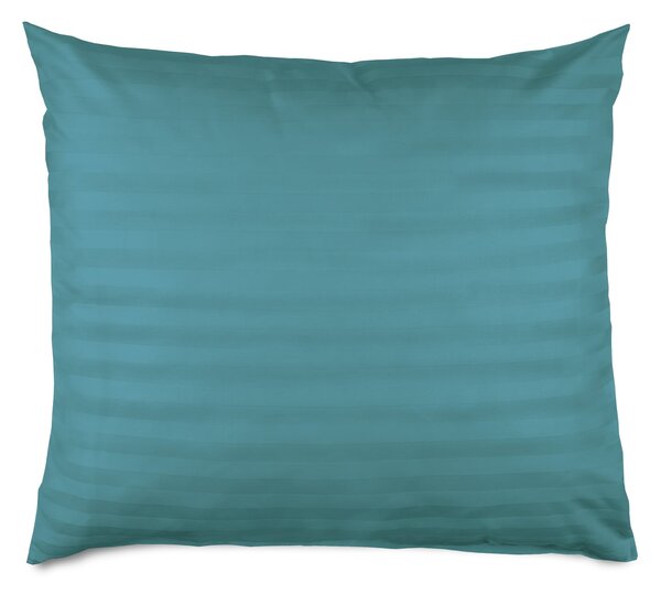 BAMBUSOVÝ POVLAK NA POLŠTÁŘ STRIPE SEA 50X60 CM TYRKYSOVÁ