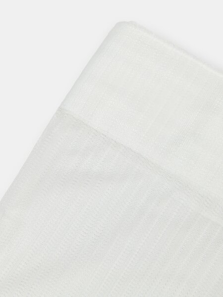 Sinsay - Průhledné záclony na řasící pásce 2 pack - bílá