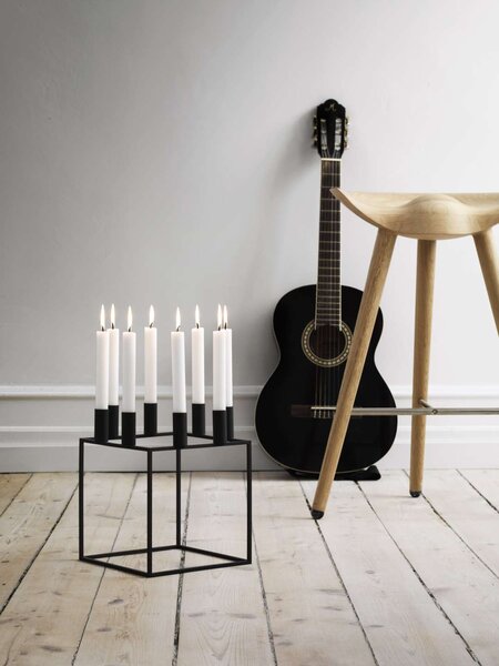 Audo Copenhagen Svícen Kubus 8 - Black BLS124