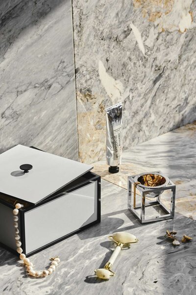 Audo Copenhagen Úložný box Frame Light Grey - 20 cm BLS142