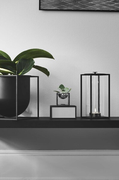 Audo Copenhagen Úložný box Frame Light Grey - 14 cm BLS143