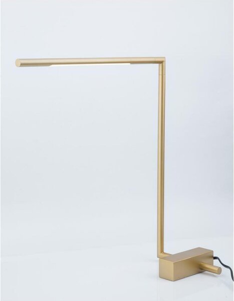NOVA LUCE stolní lampa RACCIO zlatý kov a akryl LED 6.8W 230V 3000K IP20 9180725