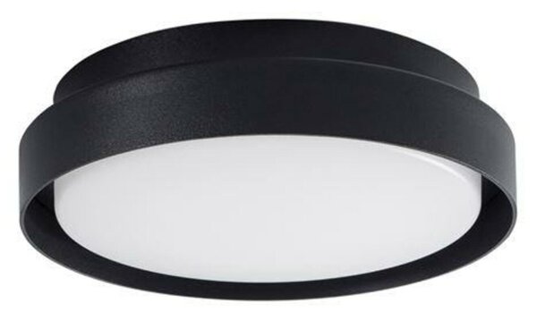 Nova Luce Venkovní stropní svítidlo OLIVER - 20 W, 1550 lm, 3000 K, černá NV 9944603