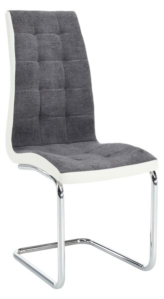 Jídelní židle Santa new (tmavě šedá + bílá). 772783