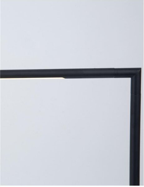 NOVA LUCE stolní lampa RACCIO černý kov a akryl LED 6.8W 230V 3000K IP20 9180724