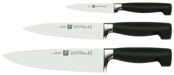 Four Star set nožů - 3 ks kuchařský, plátkovací, špikovací Zwilling