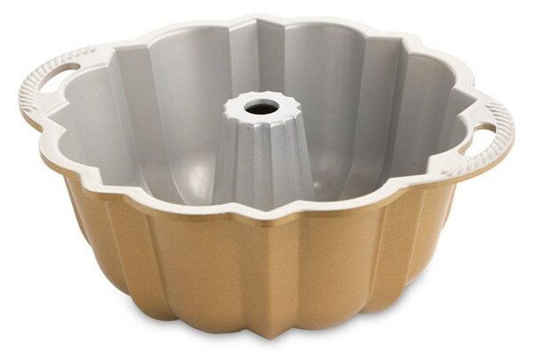 Nordic Ware Forma na bábovku Anniversary zlatá velká 2,8 l 50077