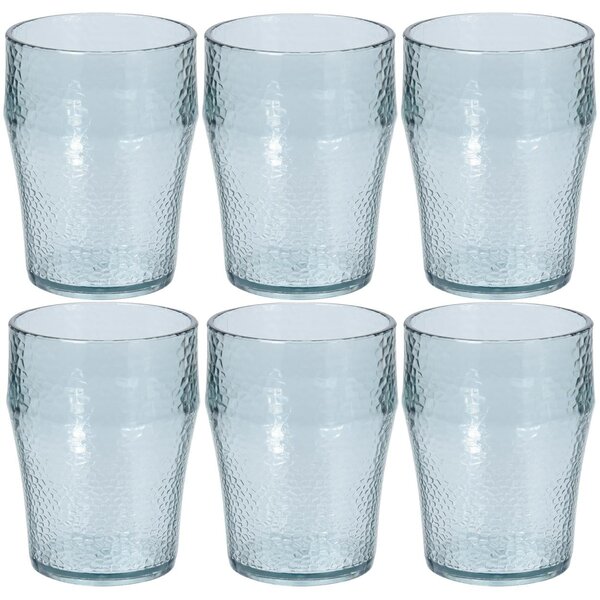 Plastový pohár Aqua 400 ml sada 6ks