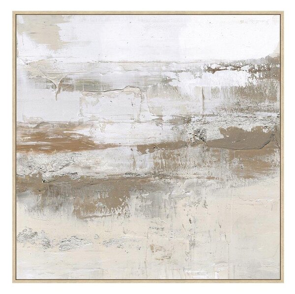 Obraz s ručně malovanými prvky s rámem/na plátně 85x85 cm Bold – Bizzotto