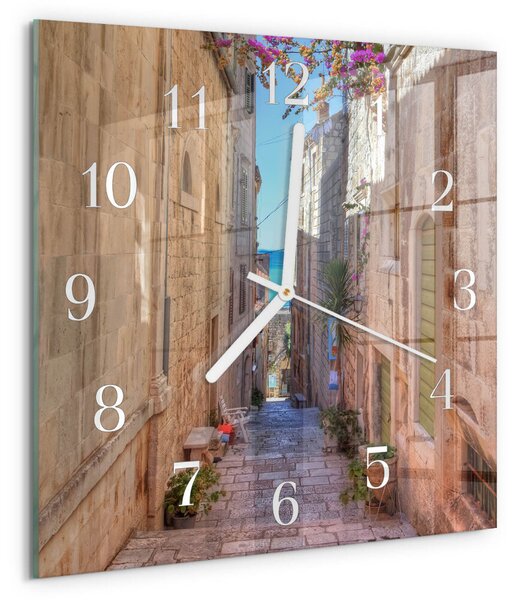 Skleněné hodiny Avenue zskb-30x30-00083217