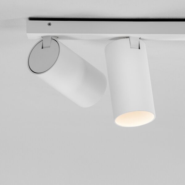 -25 % Dny MOMENTI– Nova Luce Bílé kovové bodové světlo Oso 120 cm