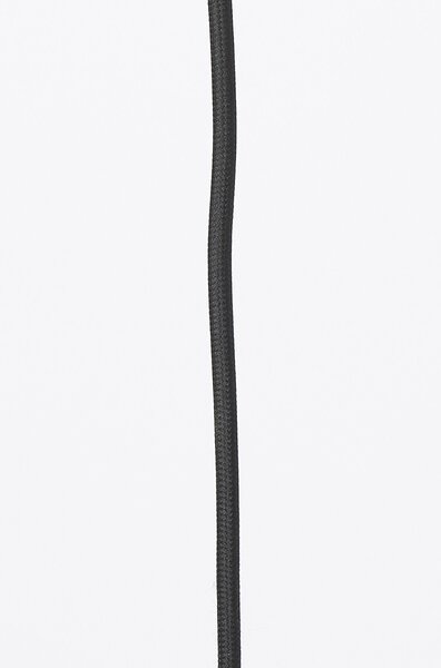 Černé ratanové světlo Paloma s výpletem - Ø 40*3cm / E27 - Light & Living