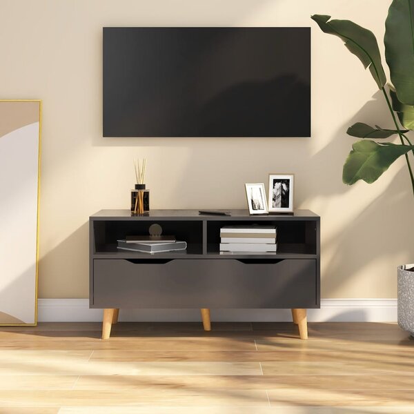 TV skříňka Colville - 90 x 40 x 48,5 cm | šedá