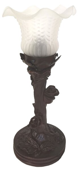 Stolní Tiffany lampa Arjean - Ø 12*31 cm - Clayre & Eef