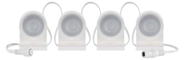 EMOS GoSmart LED bodové svítidlo - řetěz 85 cm, 4 díly, 7 W, RGBIC+CCT, stmívatelné, WiFi 1555154000