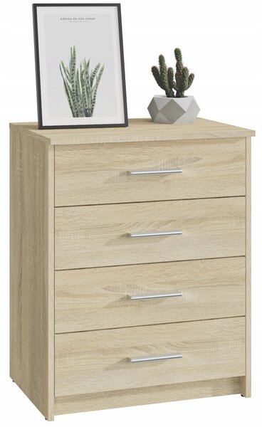 Komoda Matkam 60 x 35 x 75 cm dub sonoma matný