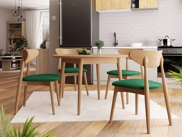 Jídelní židle ST80, Barva: natura, Potah: Magic Velvet 2258 5903211142147