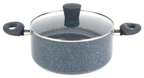 Russell Hobbs Hliníkový hrnec / Rendlík / Pánev / Pánev WOK Nightfall Collection Blue Marble (24 cm) (100354058008)
