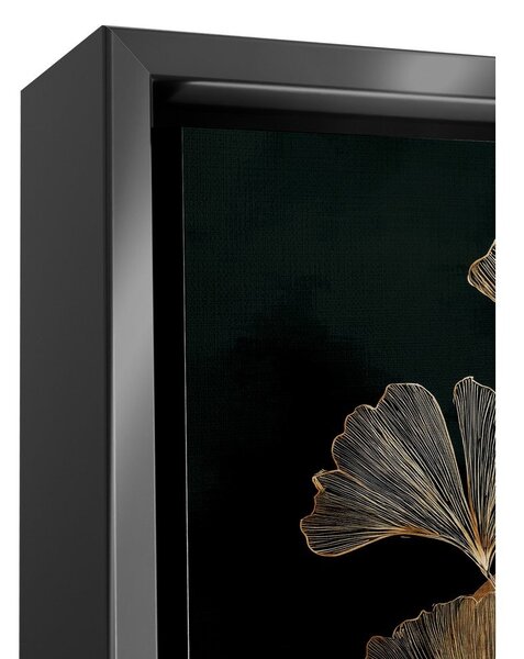 Tištěný obraz s rámem 60x80 cm Gold Ginkgo – Styler
