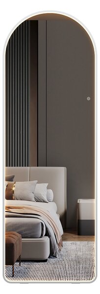 Zrcadlo volně stojící do šatny s LED osvětlením 150x45 cm LZ2