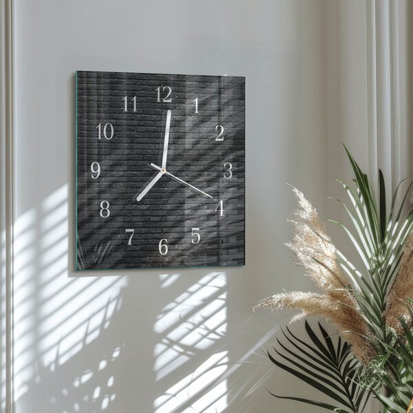 Skleněné hodiny Slínek zskb-30x30-00087890