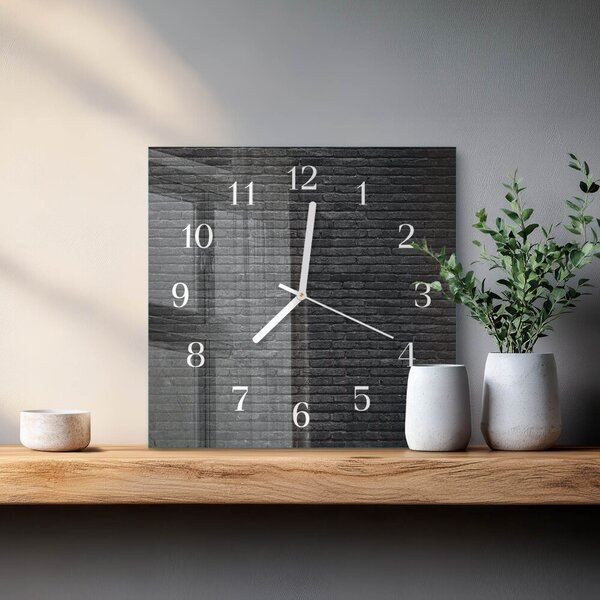 Skleněné hodiny Slínek zskb-30x30-00087890