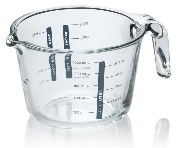 KELA Odměrka Malea sklo 1l KL-10106