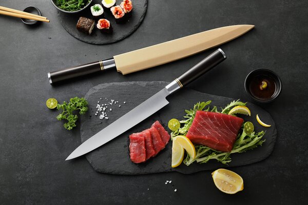 Nůž Sashimi 240mm XinZuo X7Cr17MoV