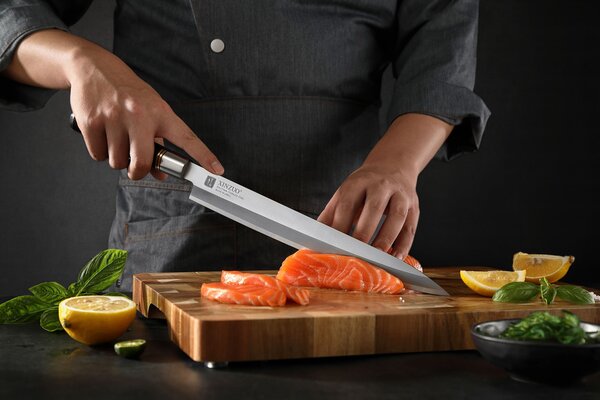 Nůž Sashimi 240mm XinZuo X7Cr17MoV