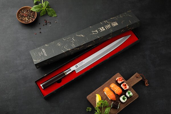 Nůž Sashimi 300mm XinZuo X7Cr17MoV