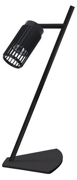 Stolní lampa Vertical, 1x černé kovové stínítko, b